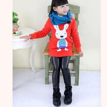 Girls Leggings Leather Pants