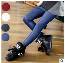 Girls Leggings Leather Pants