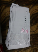 Children Girls Leggings Lace Rhinestone