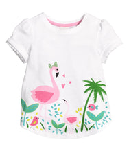 Girls T-shirt Kids Tees Short Sleeve