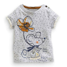 Girls T-shirt Kids Tees Short Sleeve