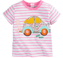 Girls T-shirt Kids Tees Short Sleeve
