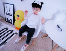 Boy/ Girl T-shirt Solid Color Long Sleeve