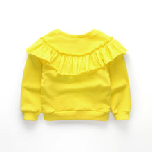 Girls Tshirts Long-sleeve Solid