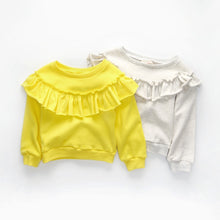 Girls Tshirts Long-sleeve Solid