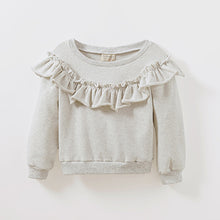Girls Tshirts Long-sleeve Solid