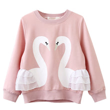 Girls T-Shirt Cute Cartoon Lace Shirts