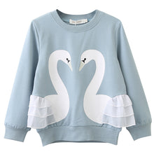 Girls T-Shirt Cute Cartoon Lace Shirts