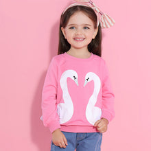 Girls T-Shirt Cute Cartoon Lace Shirts