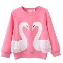 Girls T-Shirt Cute Cartoon Lace Shirts