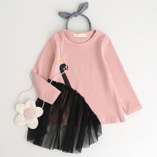 Girls T-Shirt Cute Cartoon Lace Shirts
