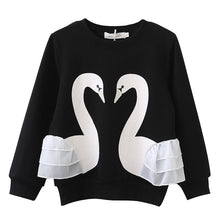 Girls T-Shirt Cute Cartoon Lace Shirts