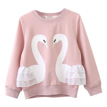 Girls T-Shirt Cute Cartoon Lace Shirts