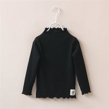 Children Girls Blouse Turtleneck Casual