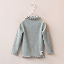 Children Girls Blouse Turtleneck Casual