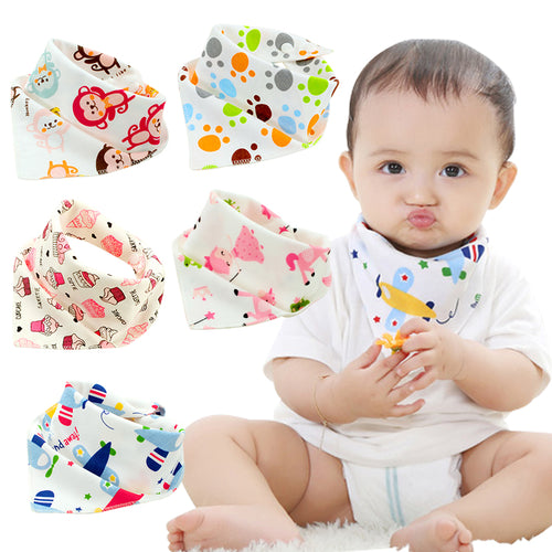 10pieces/lot Baby Bibs Scarf Boys/ Girls