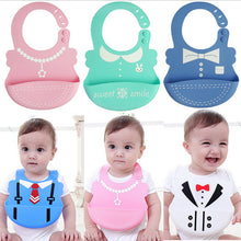 Baby Bibs Silicone Feeding Infant Cartoon