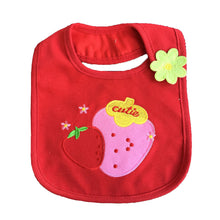8pc/lot Baby Bibs Infant Embroidered Burp Cloths