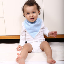 9Pcs/Lot Baby Bibs Kids Toddler Triangle Scarf