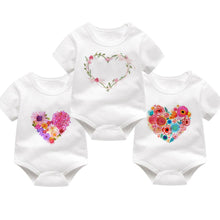 Unicorn Print Baby Girl Bodysuit Infant Long Sleeve