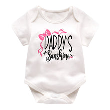 Floral Baby Girls Bodysuits Short Sleeve Newborn