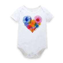 Floral Baby Girls Bodysuits Short Sleeve Newborn