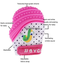 Silicone Baby Pacifier Mitt Teething Mitten Gloves