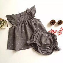 Baby Girl Clothes Set Dot
