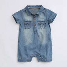 Denim Baby Boy Baby Girl Romper