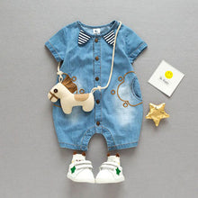 Denim Baby Boy Baby Girl Romper