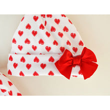 Baby Girl Bow Romper Footies 2PC Cute