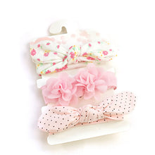 3 Pcs/lot Infant Baby Girls Headband Turban