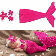Baby Hat Mermaid Newborn Knitted