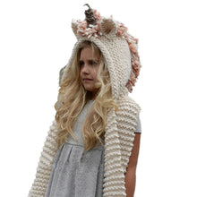 Winter Animal Kids Hats Lovely Knitted Scarf