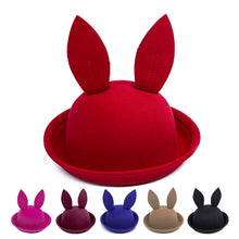 Baby Hats Fedora Rabbit Ears
