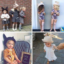 Baby Hats Fedora Rabbit Ears