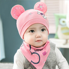 2pcs/lot Baby Hat Scarf Set Boys Girls