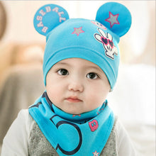 2pcs/lot Baby Hat Scarf Set Boys Girls