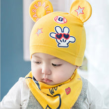 2pcs/lot Baby Hat Scarf Set Boys Girls