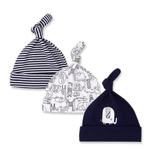 Newborn Hats Printed 3pcs/lot 100% cotton