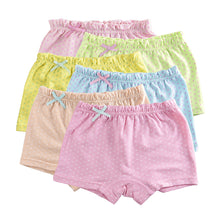 Girl Boxers Candy Dot Colors 5Pcs/Lot