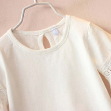 Cute Tops For Girls Lace Half Sleeve