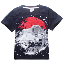 Cool Shirts For Boys Anime Ball Print