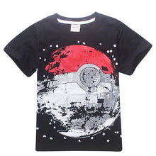 Cool Shirts For Boys Anime Ball Print