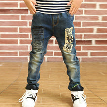 Boys Jeans Pant Printed Pocket, Children Jeans For Boys