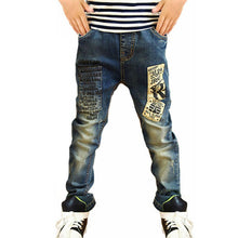 Boys Jeans Pant Printed Pocket, Children Jeans For Boys