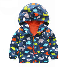 Boys Windbreaker Dinosaur Jacket Toddler