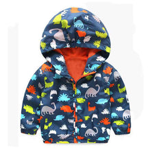Boys Windbreaker Dinosaur Jacket Toddler