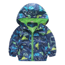 Boys Windbreaker Dinosaur Jacket Toddler