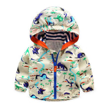 Boys Windbreaker Dinosaur Jacket Toddler